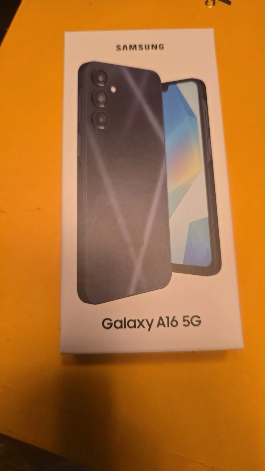 New Samsung Galaxy A16 5G 128GB SM-S166V Factory Unlocked 6.7″ 12MP – Black