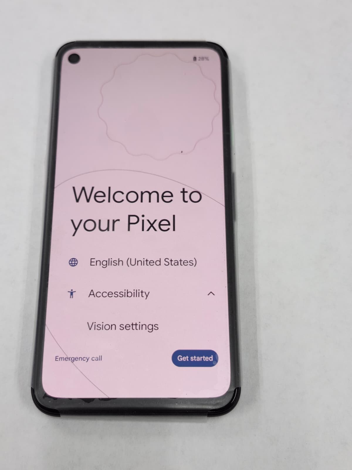 DEFECTIVE – Google Pixel 4a – 128GB – Black – Unlocked – G025J – 11704