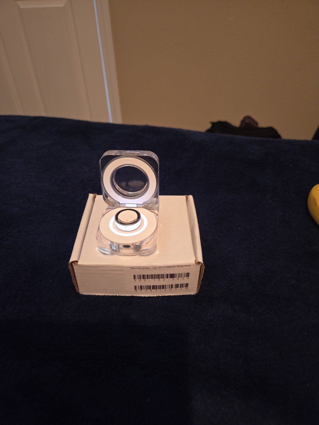 Samsung Ring titanium color size 6