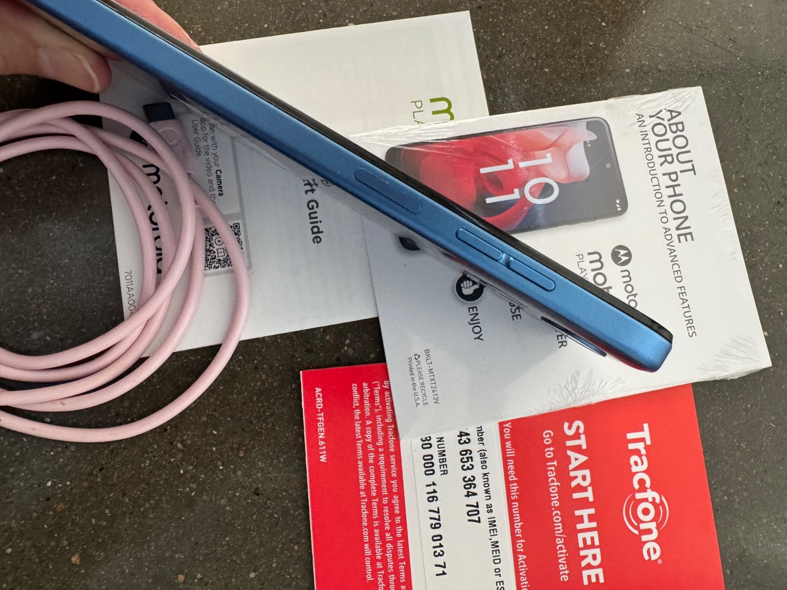 BRAND NEW 2024 Motorola Moto G Play SAPPHIRE BLUE – No Box