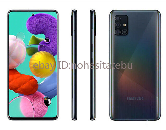 Samsung Galaxy A51 SM-A515U A515F/DS 128GB+4GB Factory Unlocked Smartphone