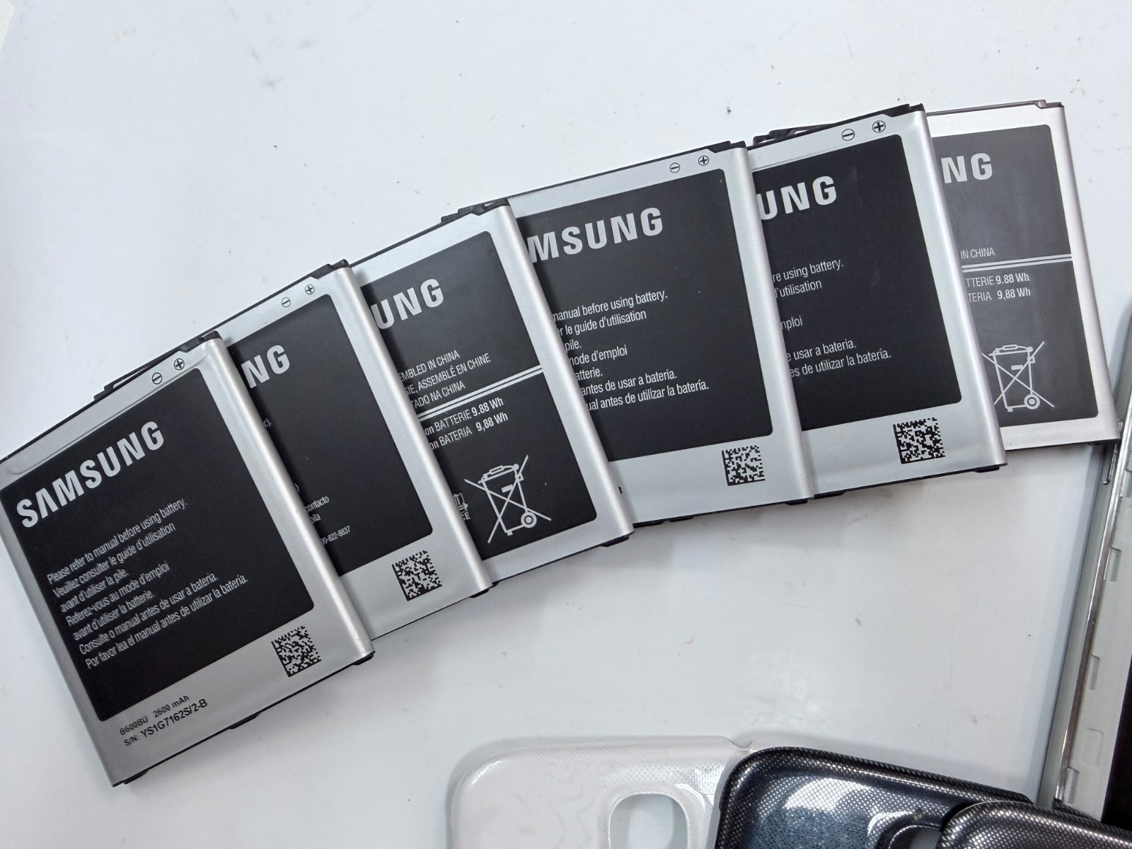 LOT OF 6 x AT&T / UNLOCKED Samsung Galaxy S4 SGH-I337 Android Smart Phones *READ