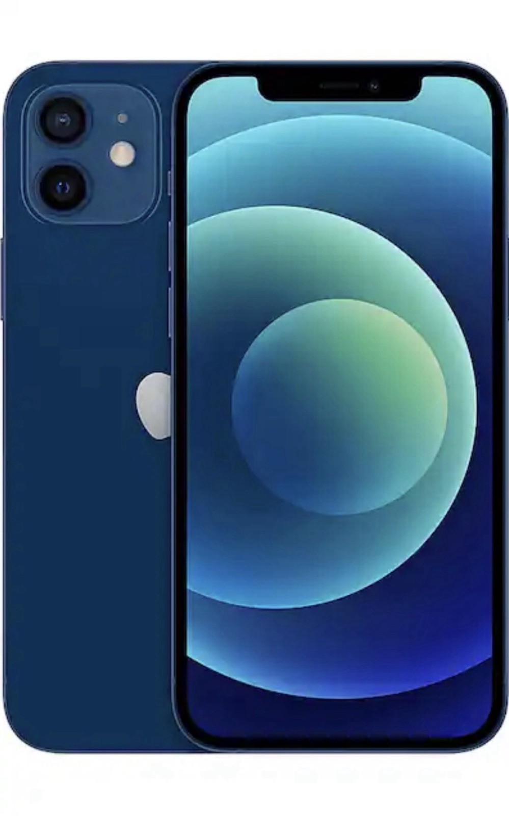 Apple iPhone 12 128GB Blue Unlocked 6.1in iOS 12MP 5G A14 Bionic