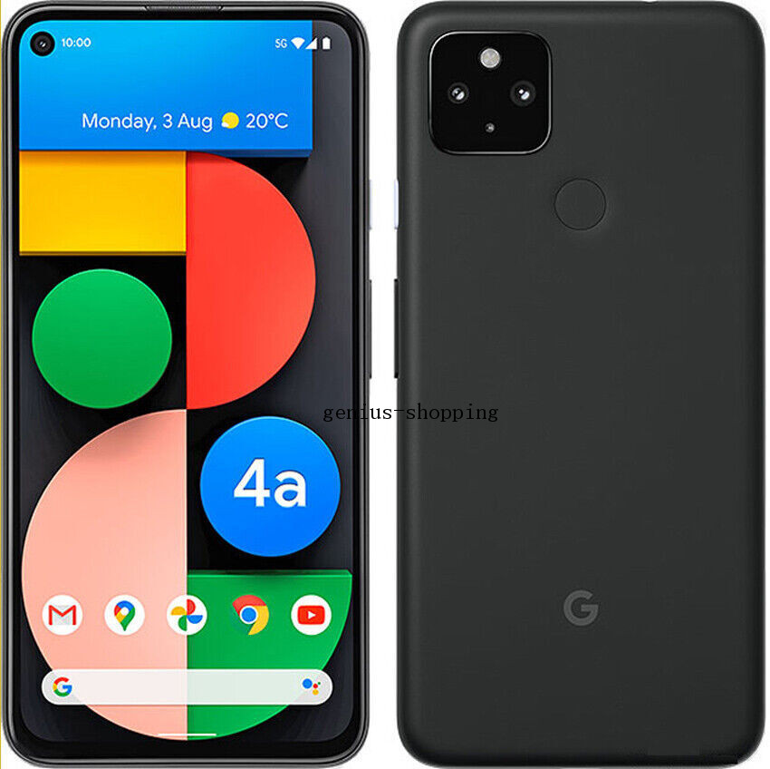 Google Pixel 4a 5G 64GB 128GB ROM 6GB RAM 5G Unlocked Smartphone New Sealed