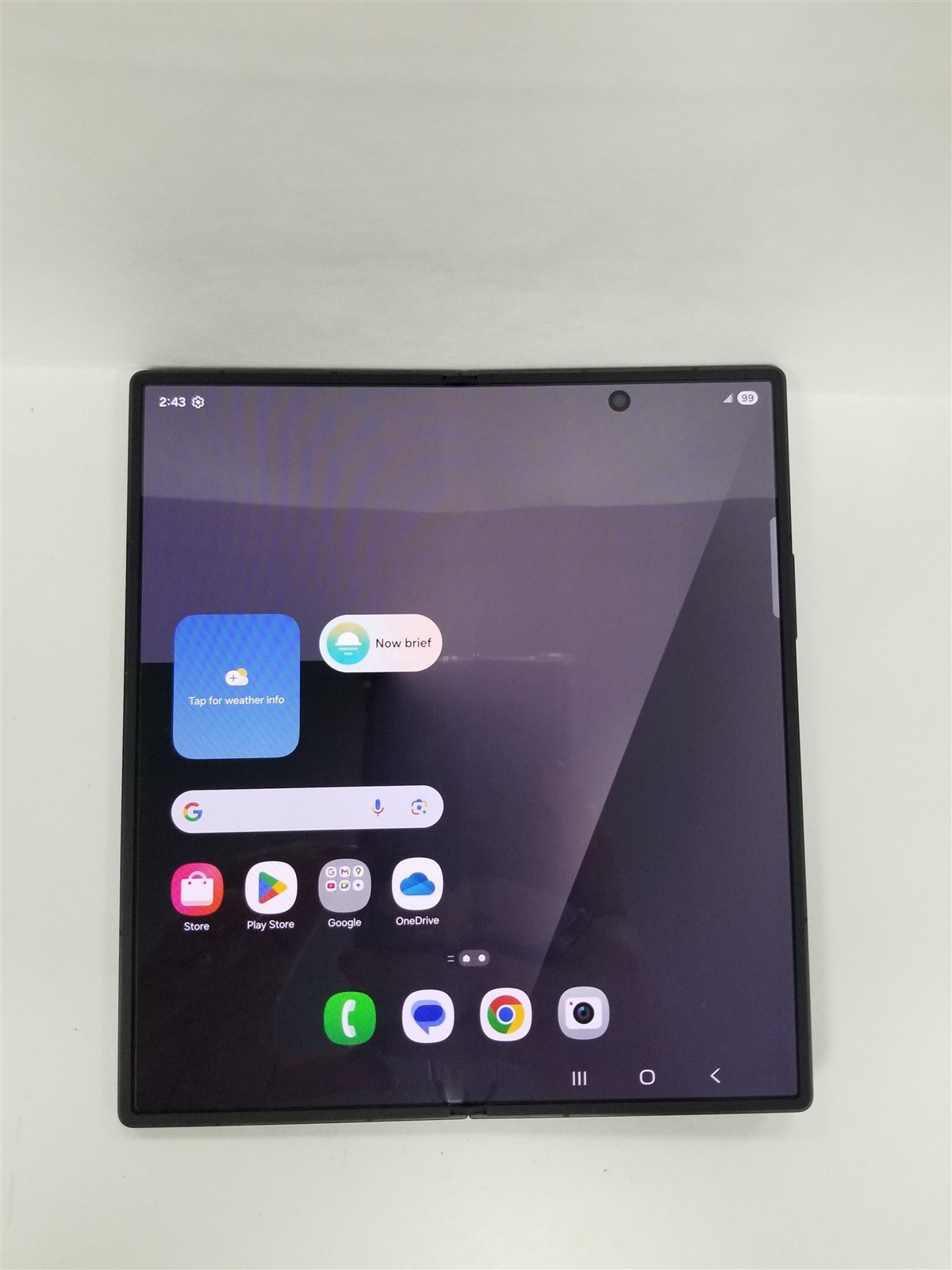 Samsung Galaxy Z Fold 7 512GB Black SM-F966U1 (Unlocked) Fully Functional DF8481