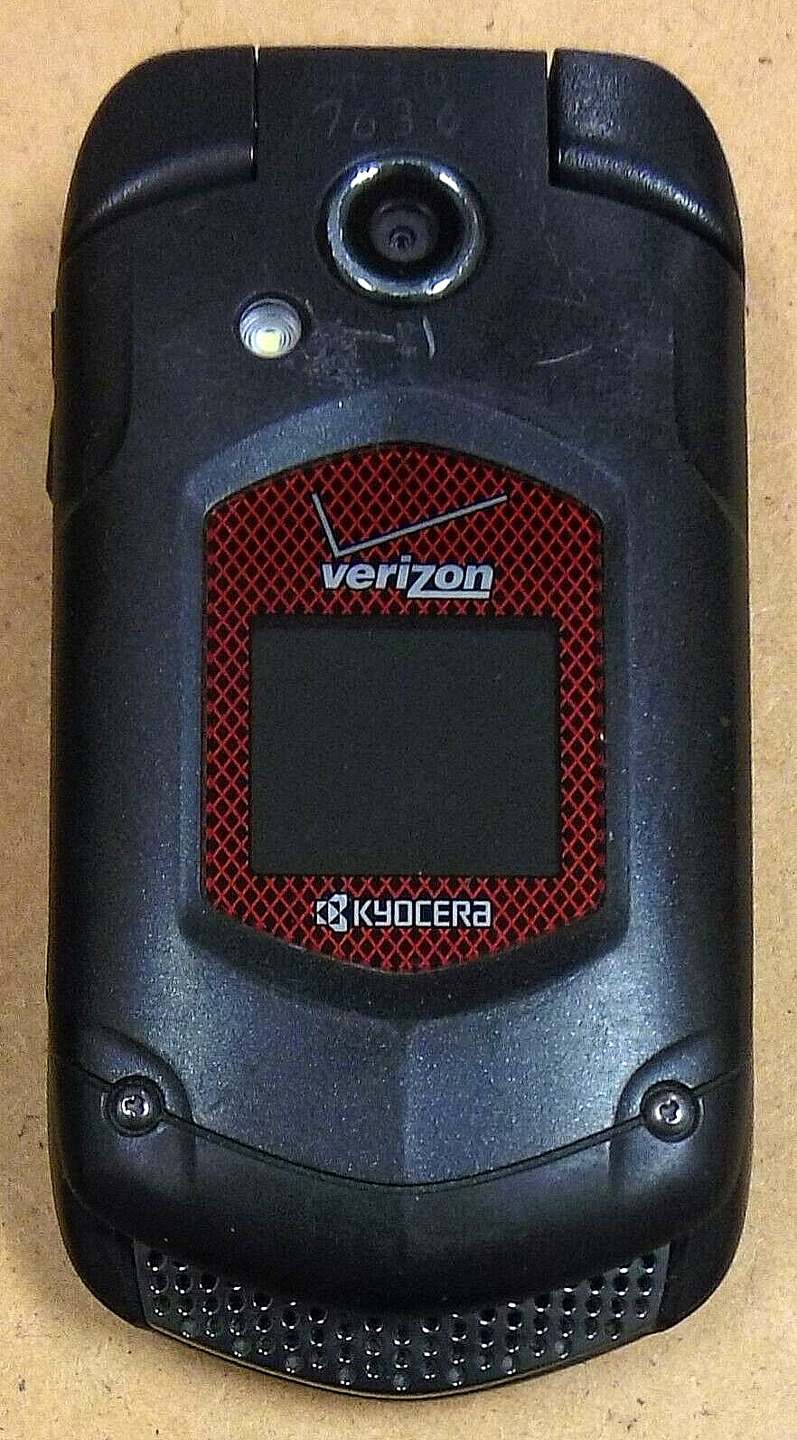 Kyocera Dura XV+ E4520 – Black and Red ( Verizon ) Flip Phone – Post Pay Version
