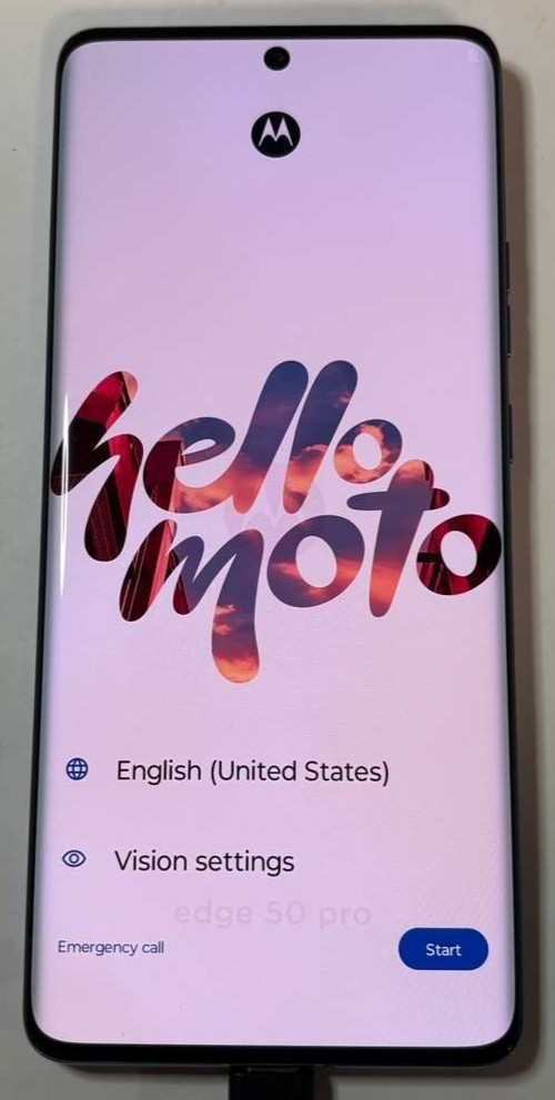 HEAVY BURN Motorola Edge 50 Pro Fully Unlocked 5G Luxe Lavender 256 GB (B Grade)