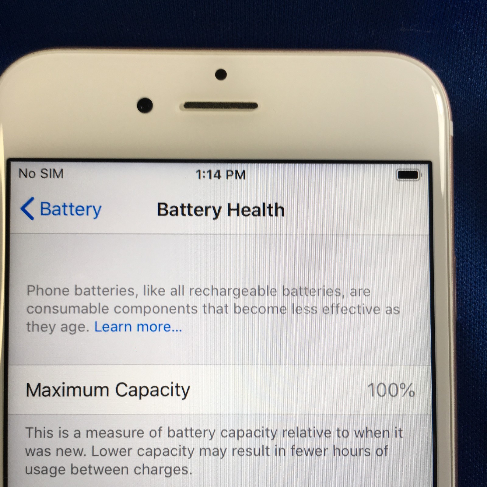 Apple iPhone 6s Fully Unlocked 64GB Rose Model A1688 (n1m)