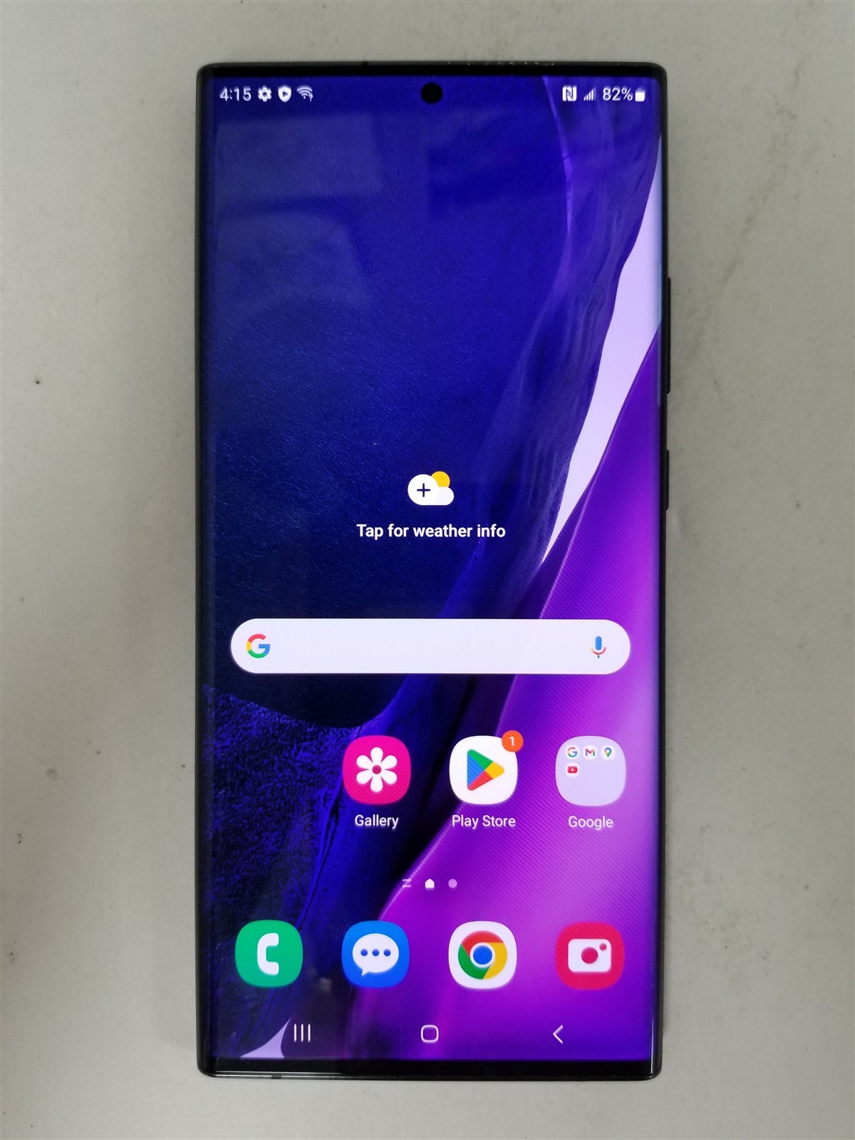 Samsung Galaxy Note 20 Ultra 5G 128GB Black SM-N986U (AT&T) Discounted zW3321
