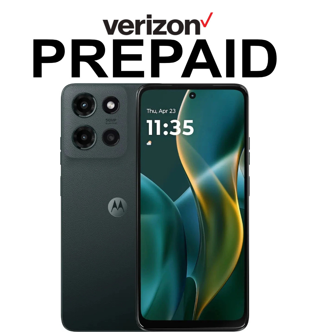 Motorola Moto G 2025 128GB Forest Gray PREPAID Verizon Locked Excellent