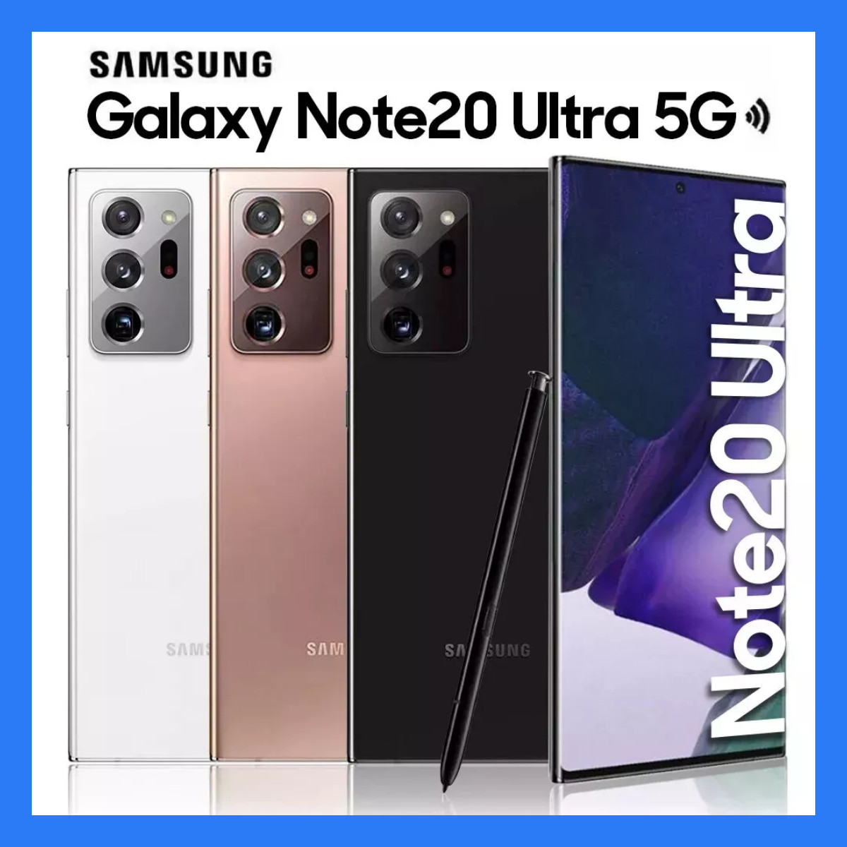 Original Samsung Galaxy Note 20 Ultra 5G SM-N9860 256GB DUAL SIM Unlocked Phone