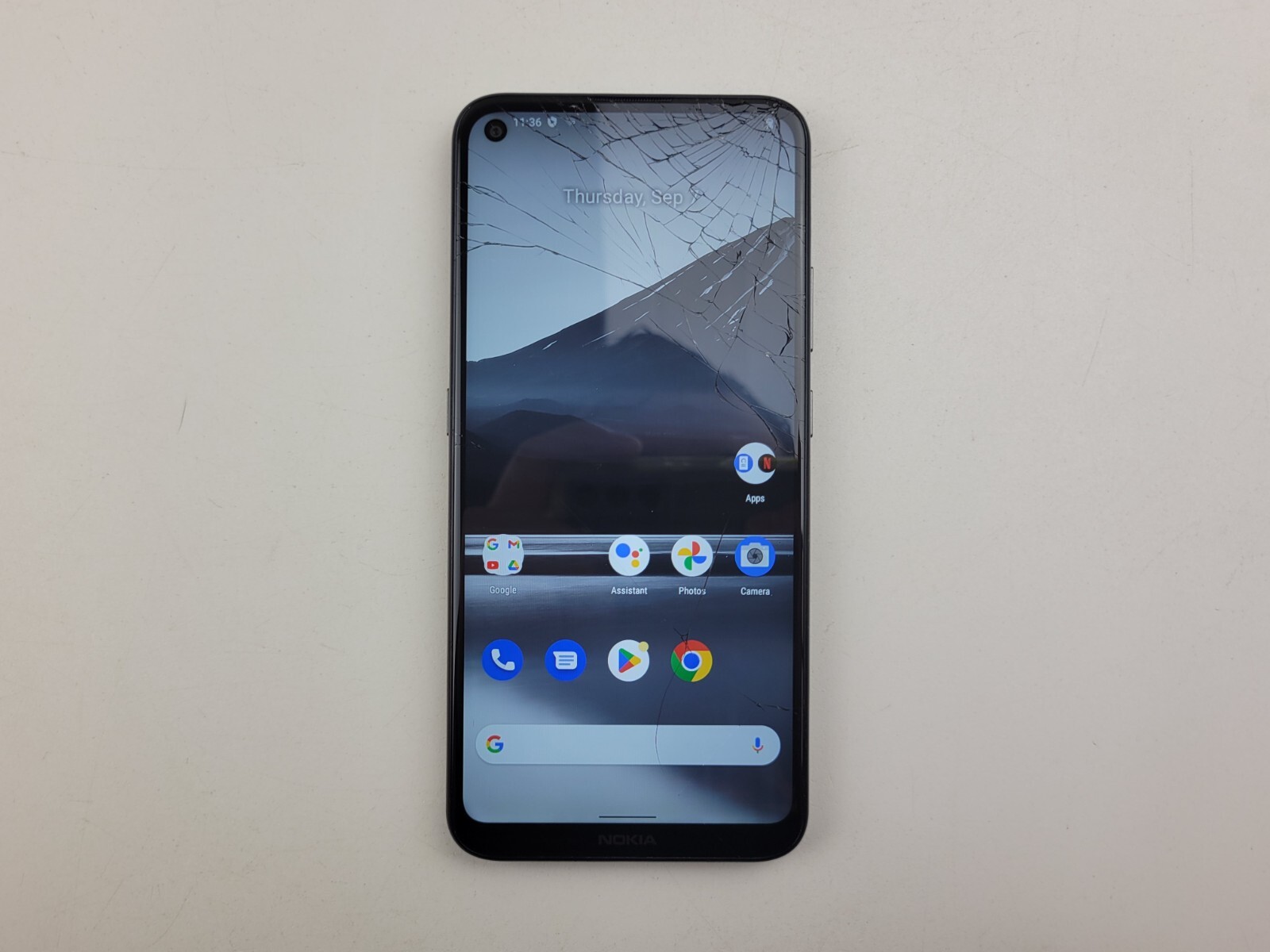 Nokia 3.4 (TA-1285) 64GB – Charcoal (GSM Unlocked) Smartphone – CRACKED – J5228