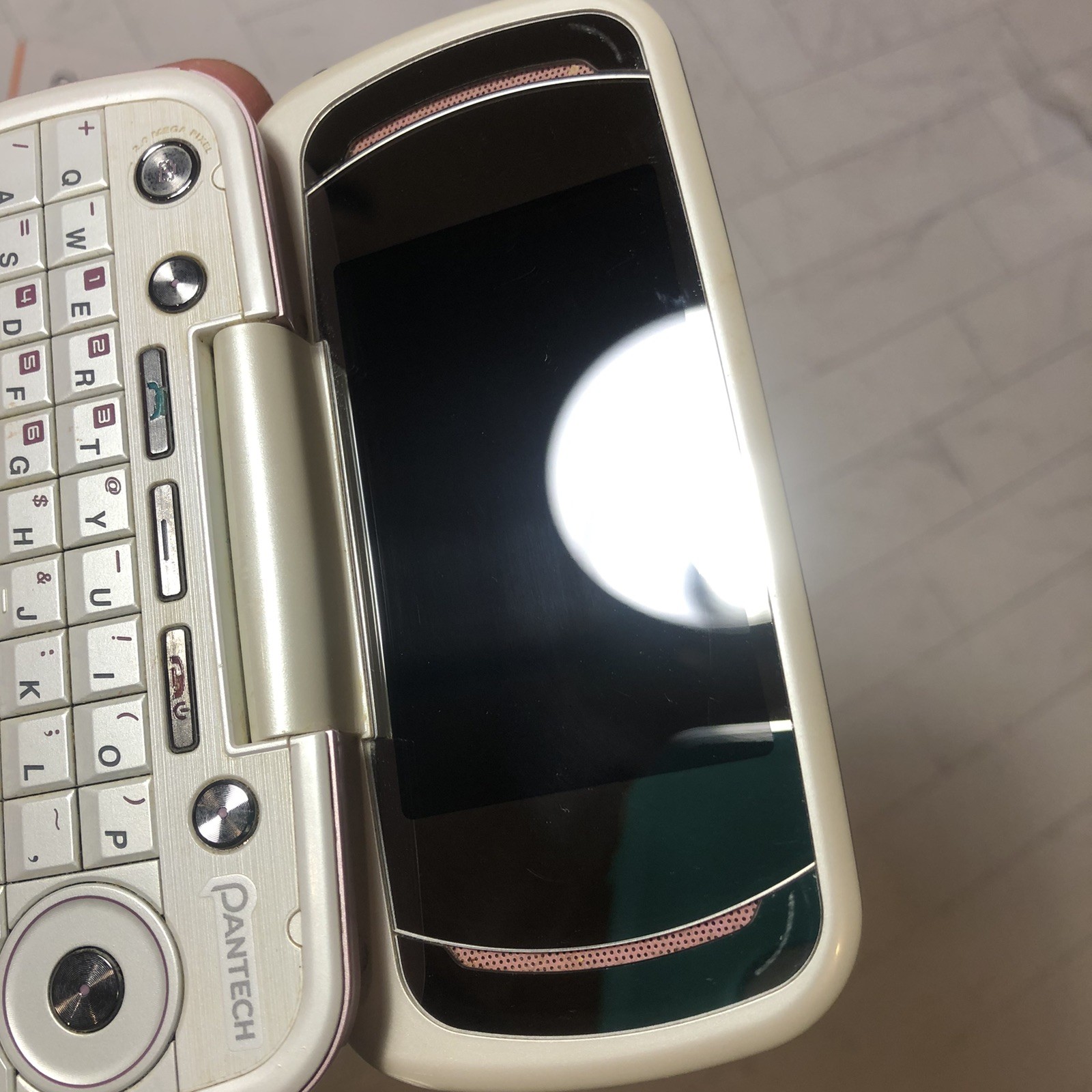 Pantech Impact P7000 AT&T Pink Slider Phone – USED WORKS