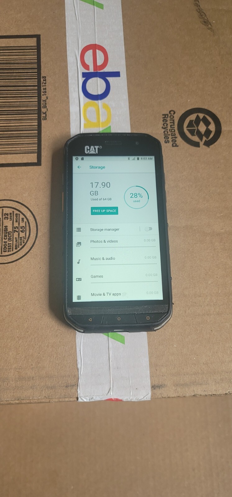 CAT s48c – 64GB – Sprint Smartphones – Very Good Condition