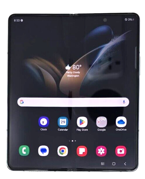 Samsung Galaxy Z Fold4 5G – 256GB Black (SM-F936U1) Unlocked Used Excellent
