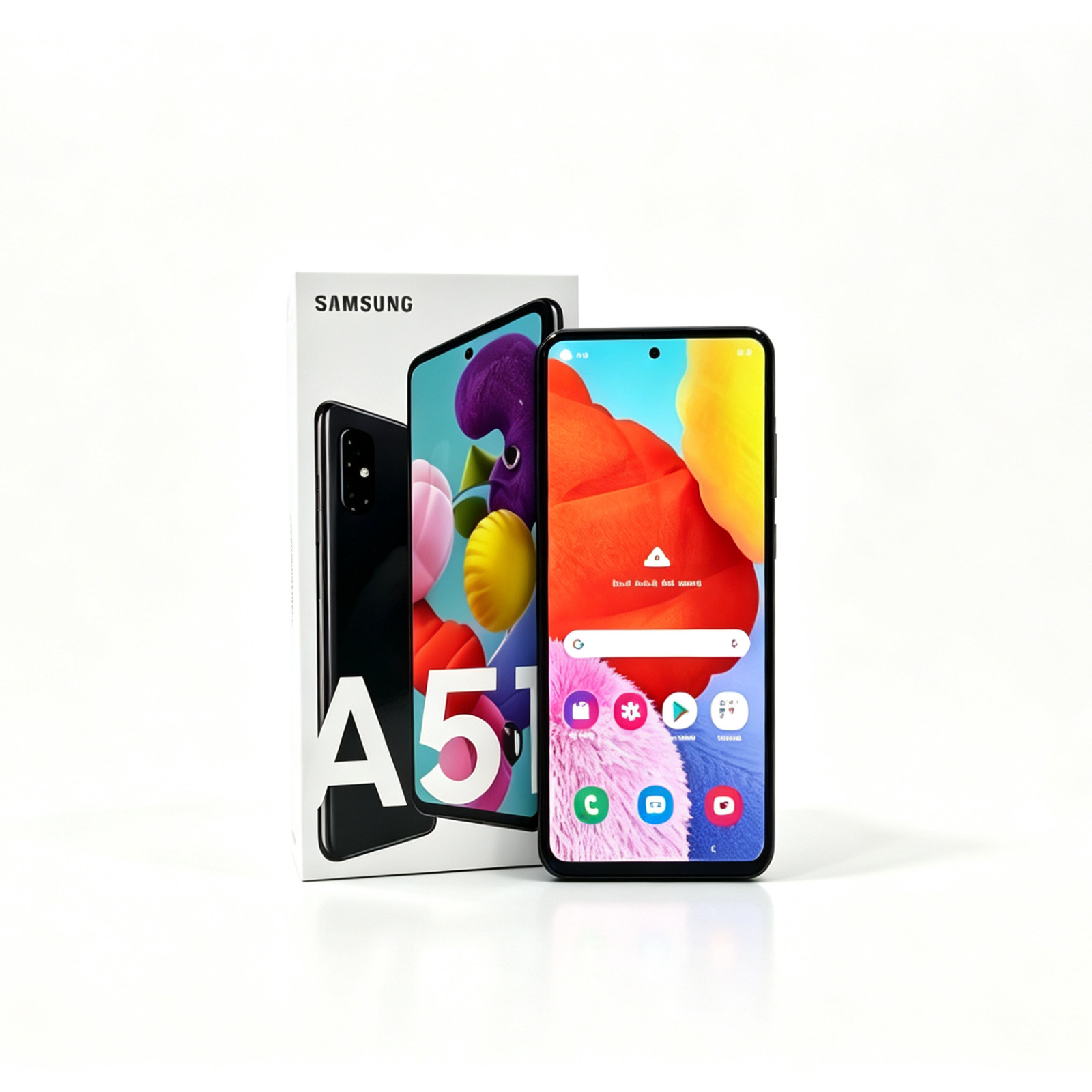 Brand New Samsung Galaxy A51 4G SM-A515U 128GB Black Unlocked Smartphone