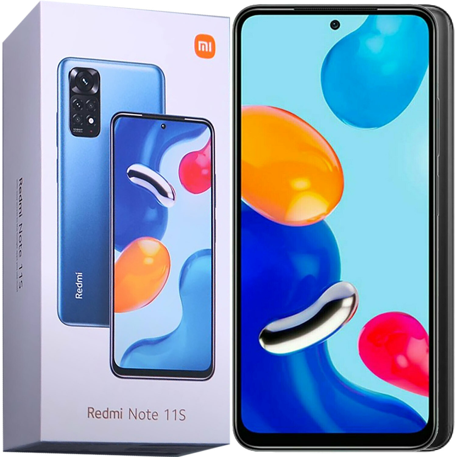 NEW Xiaomi Redmi Note 11S 4G/LTE Gray 64GB ROM + 6GB RAM Dual-SIM Unlocked GSM