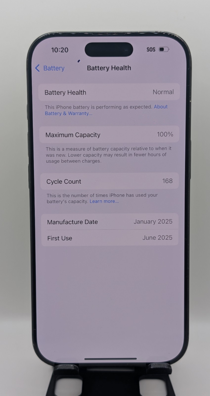 Apple iPhone 16 Pro – 128 GB- Black (AT&T) (Good condition). ~692~
