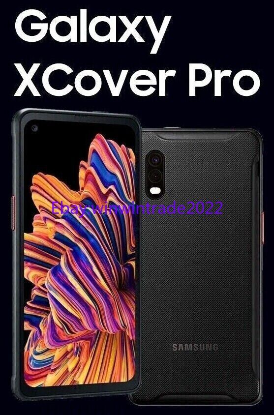 Samsung Galaxy Xcover Pro SM-G715U1/ G715FN/DS Unlocked(Any Carrier)- New Sealed