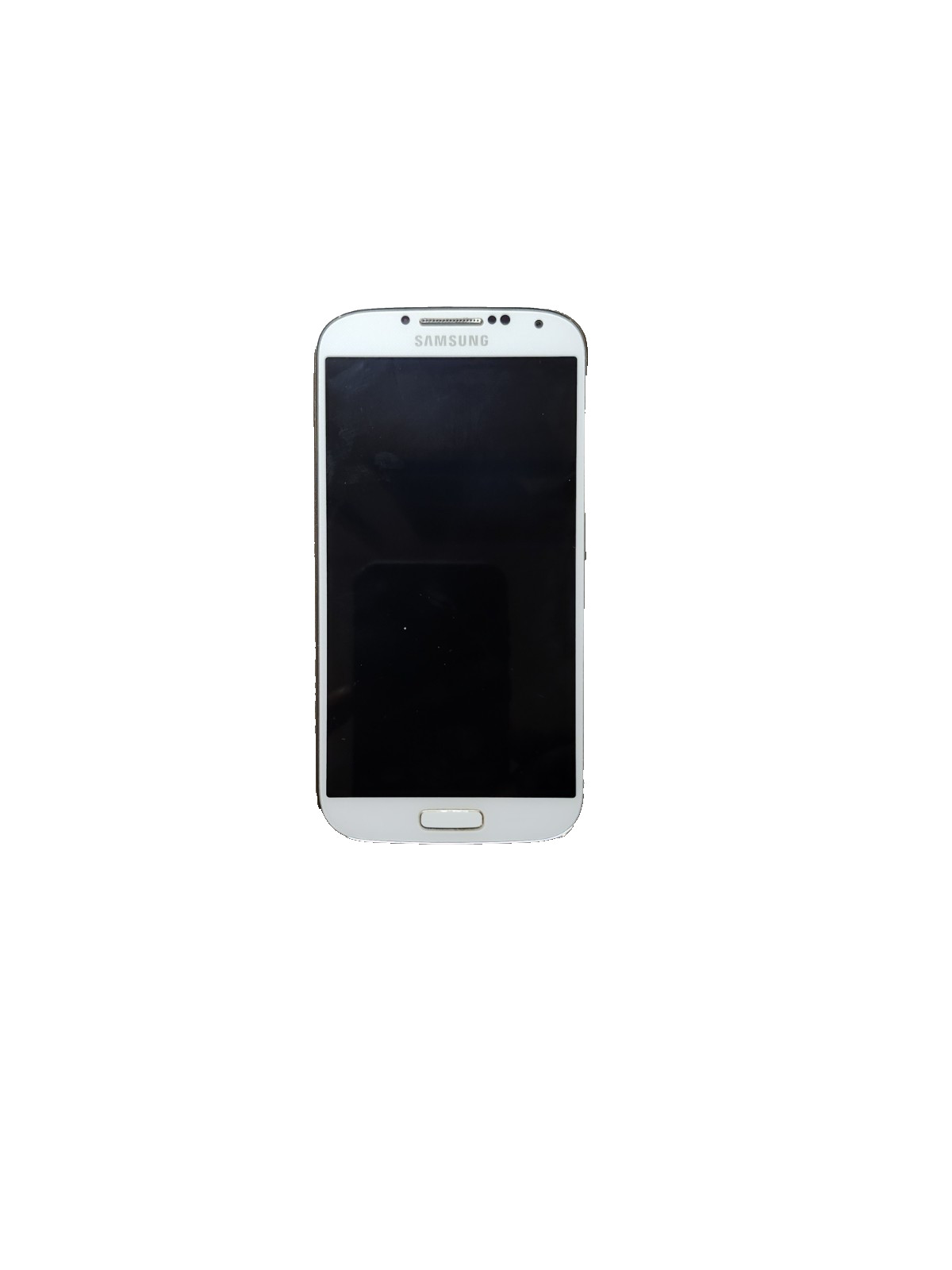 Samsung SGH-M919 Galaxy S4 4G LTE White Frost locked T mobile, Used -Fair