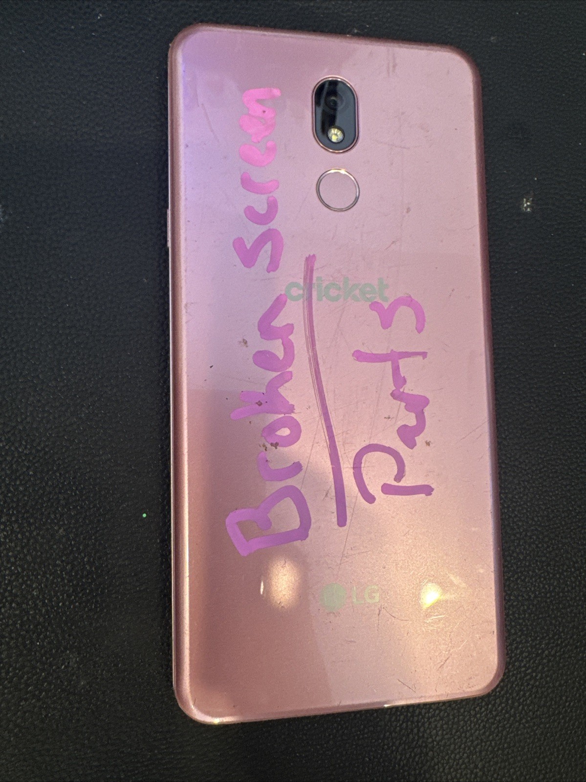 LG Stylo 5 (LMQ720QM) 32GB Phone Pink & For Parts or Repair Only