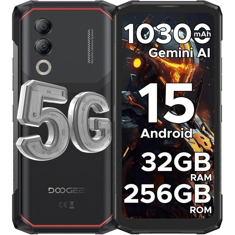 DOOGEE Blade20 Turbo Rugged Smartphone 32GB+256GB Android 15 Rugged Cell Phone
