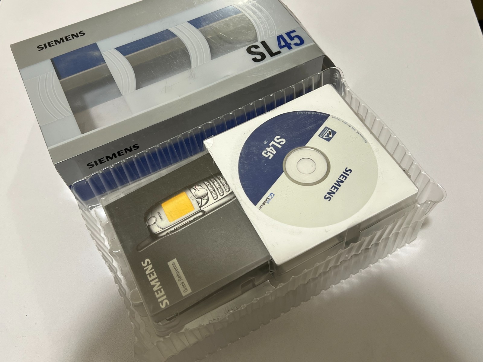 Ultra Rare Siemens SL45 Rare Full Box Set – Unlocked – Retro Phone