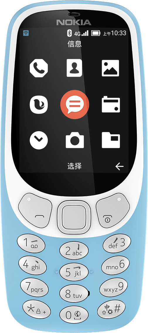 Nokia 3310 (2018) Unlocked GSM LTE 4G Phone 2.4″ 2.0MP Flashlight FM Radio MP3