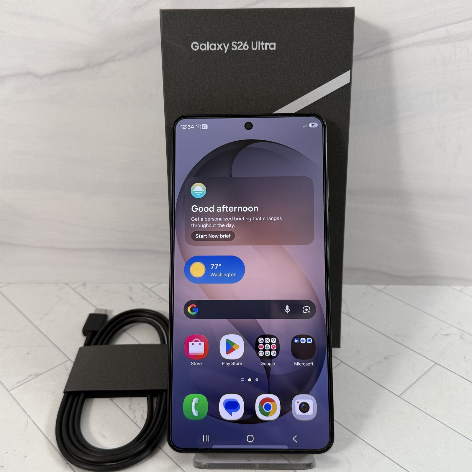 Galaxy S26 Ultra SM-S948U 256GB Black Cricket ONLY Open Box #16