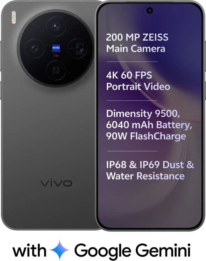 vivo X300 (Elite Black, 512 GB) (16 GB RAM) Global Version No Tariff To USA