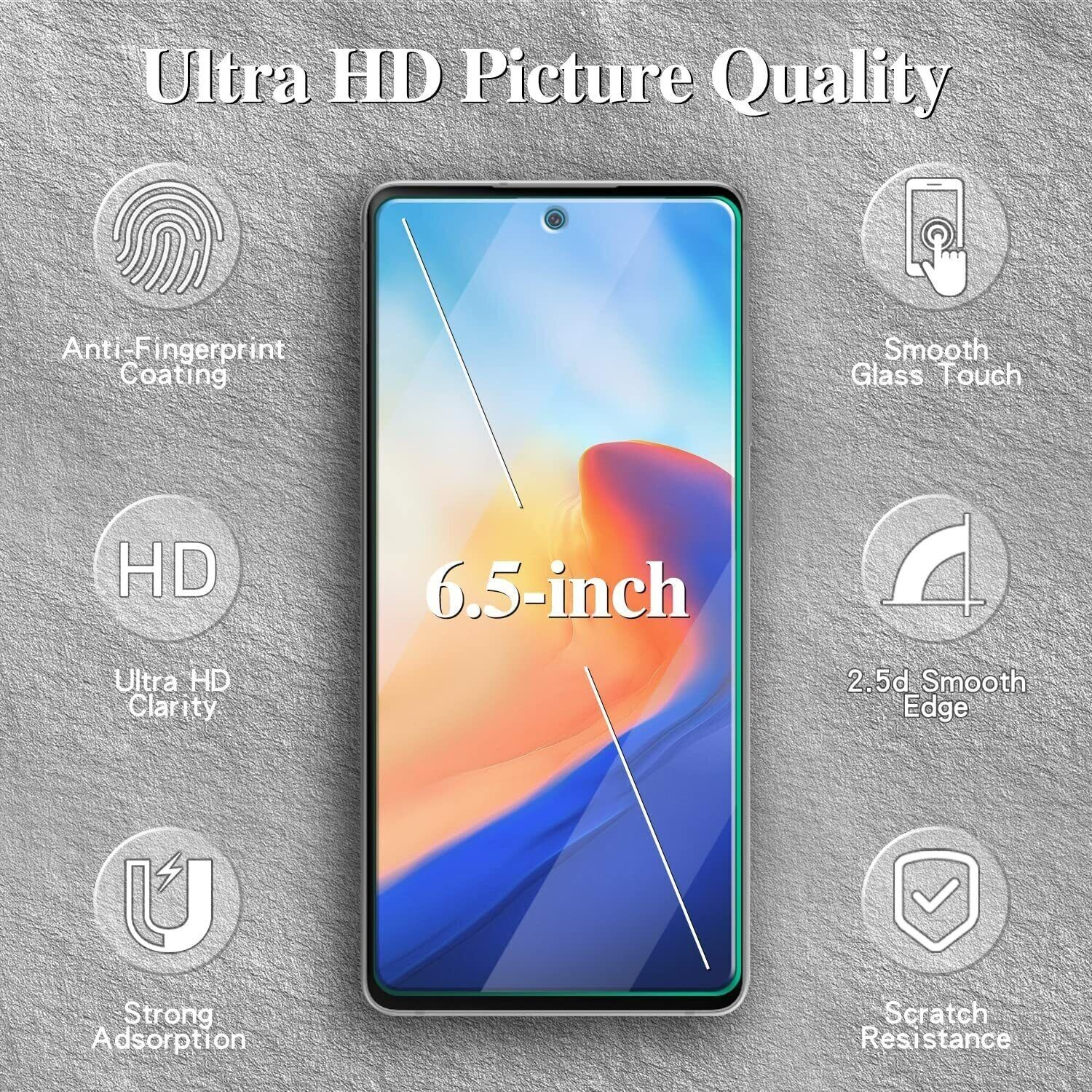 Samsung Galaxy S20 FE 5G Screen Protector Tempered Glass Bubble Free 3Pack Saver