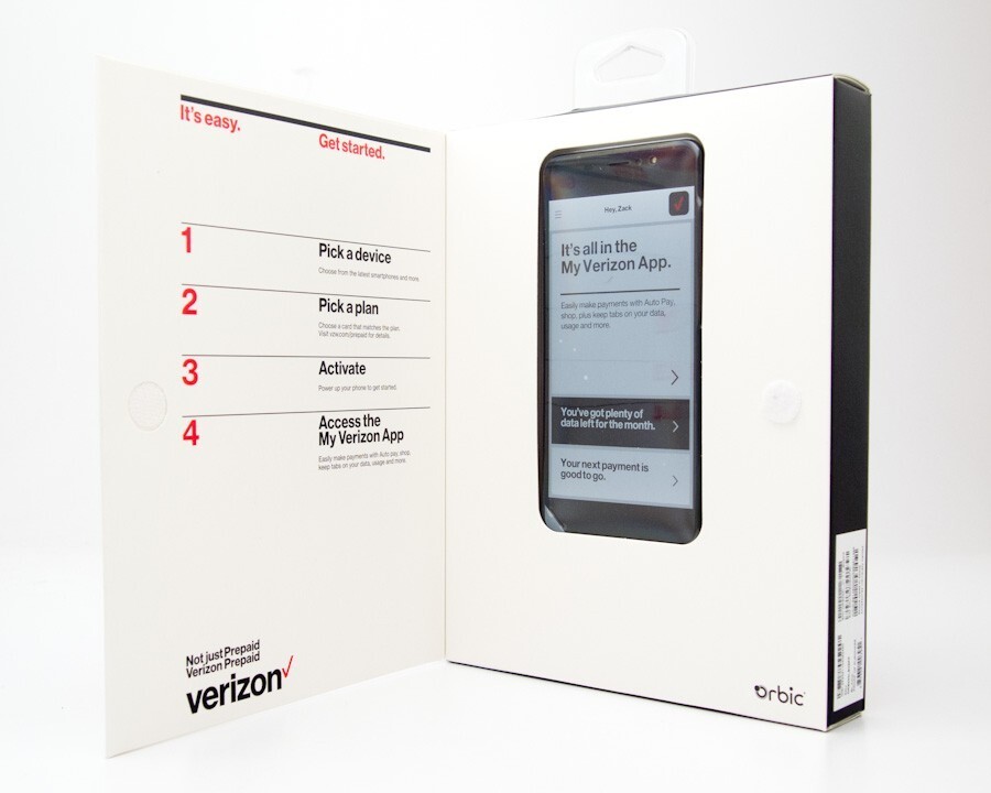 Prepaid Verizon Orbic Wonder 16GB