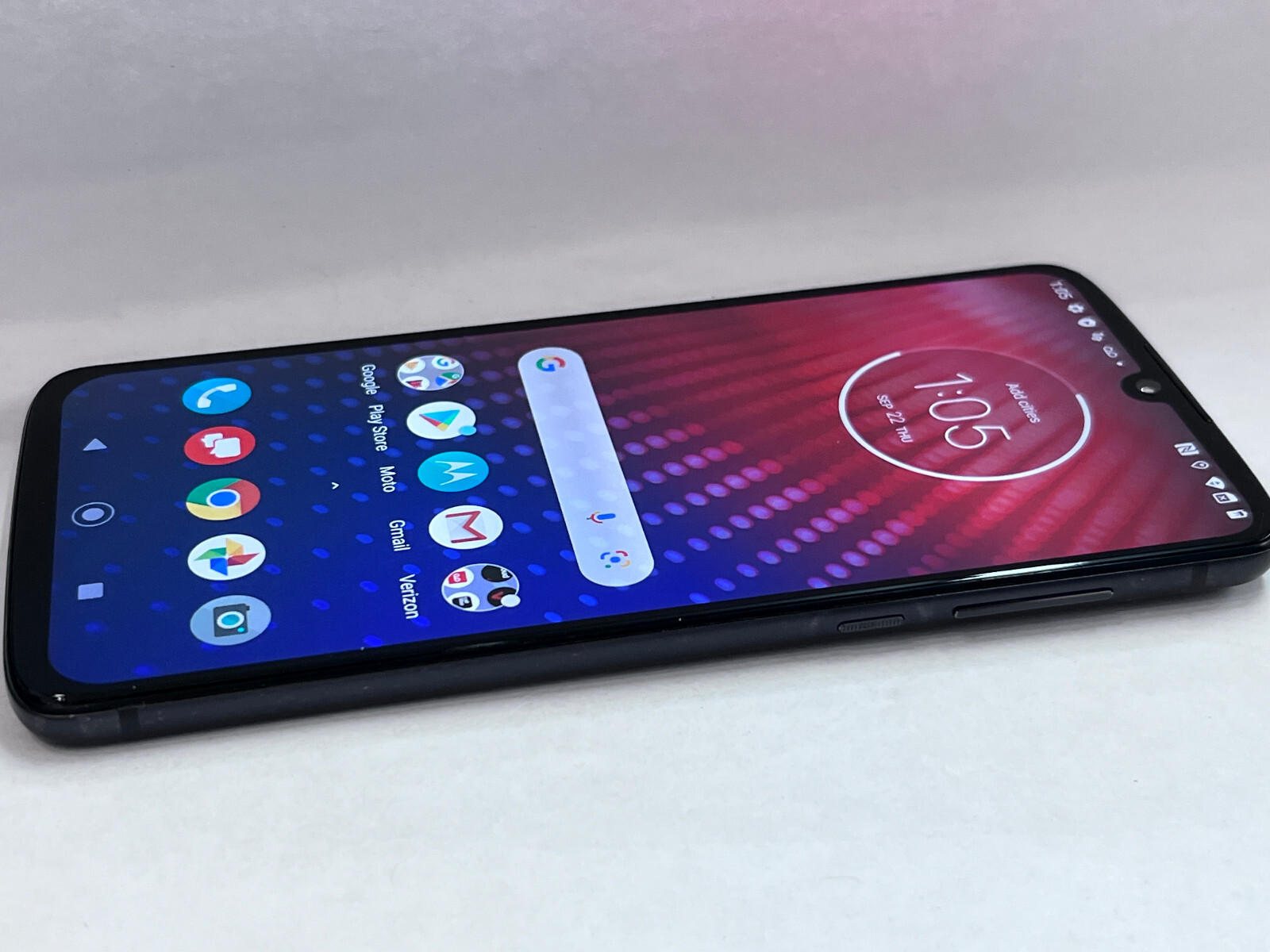 Motorola XT1980-4 Moto Z4 Verizon UNLOCKED 4G LTE 128GB Smart Phone OPEN BOX US
