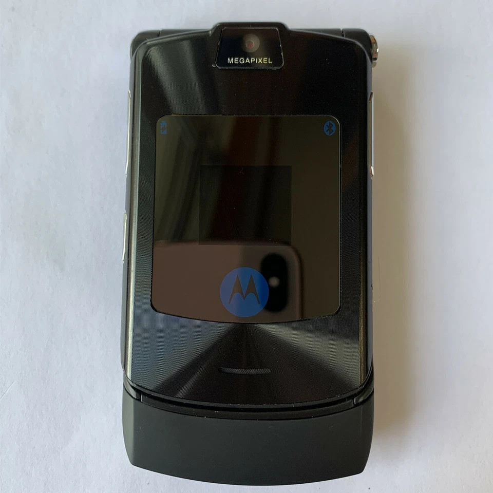 Unlocked Motorola RAZR V3i GSM 1.23 MP Camera Flip Bluetooth MP3 Mobile Phone