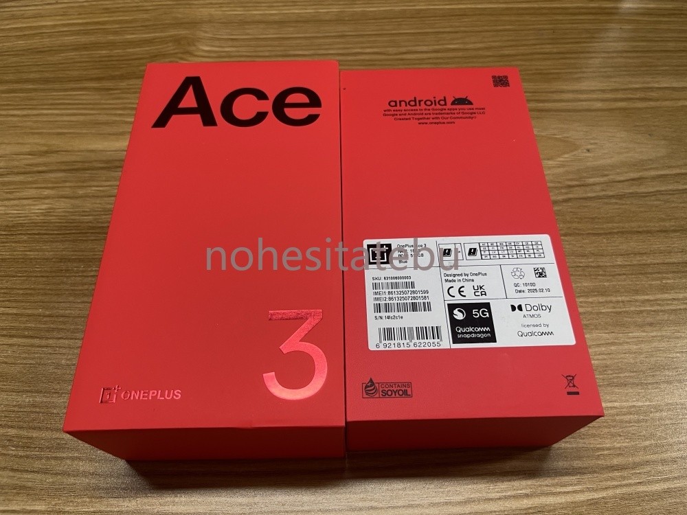 OnePlus Ace 3 (12R) 5G 6.78” 12/16GB 256/512GB SD8+Gen2 50MP Googleplay 5500mAh