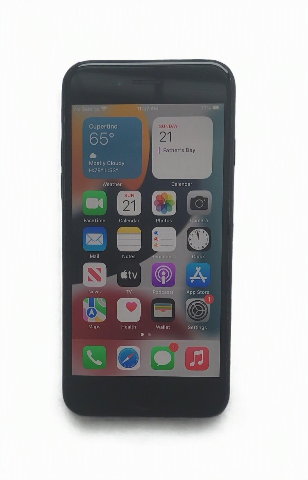 Apple Iphone 7 32gb BLACK Factory Unlocked A1660 Smartphone GARDE A