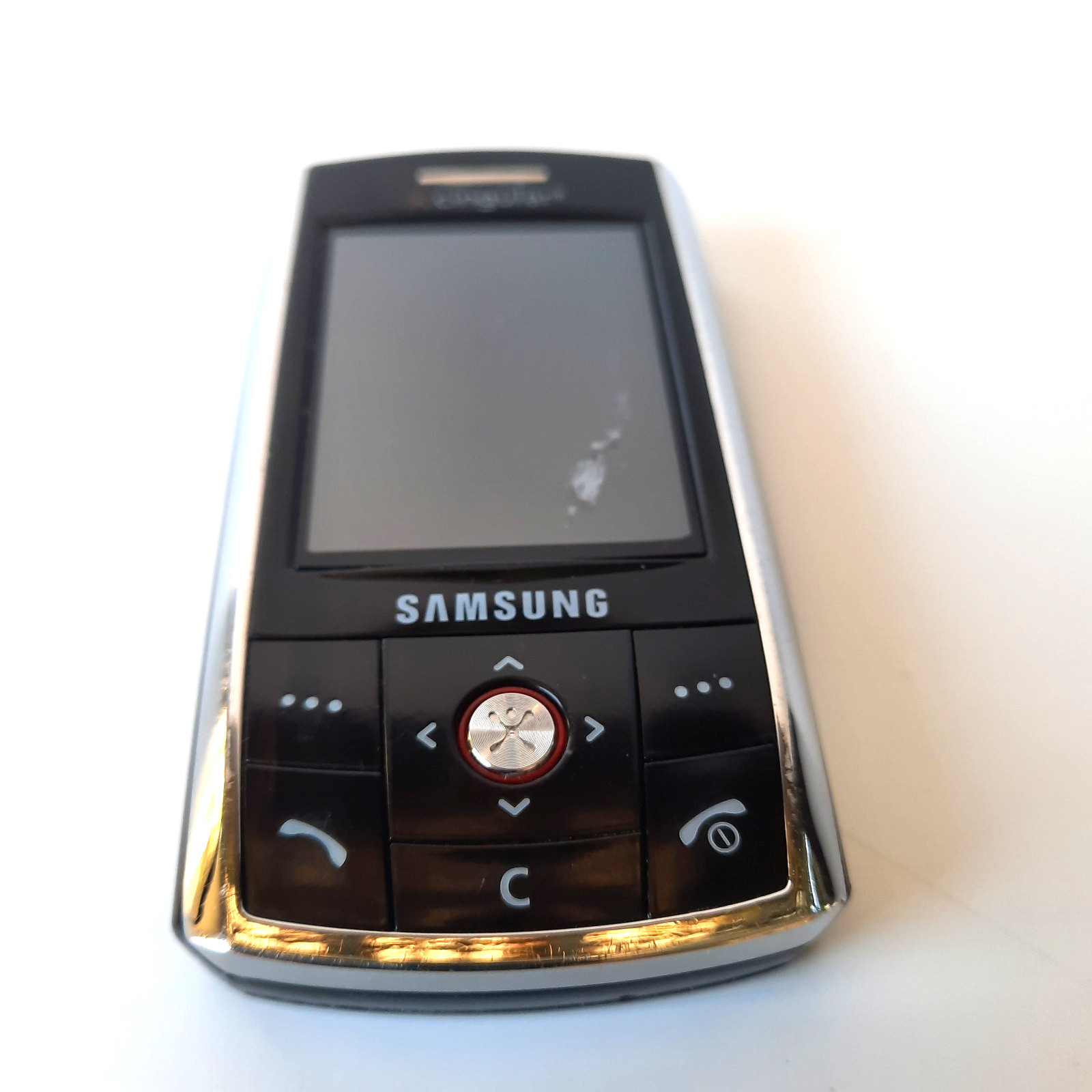 Samsung SGH-D807 Slide Phone Cingular Untested Vintage Cell Phone B6