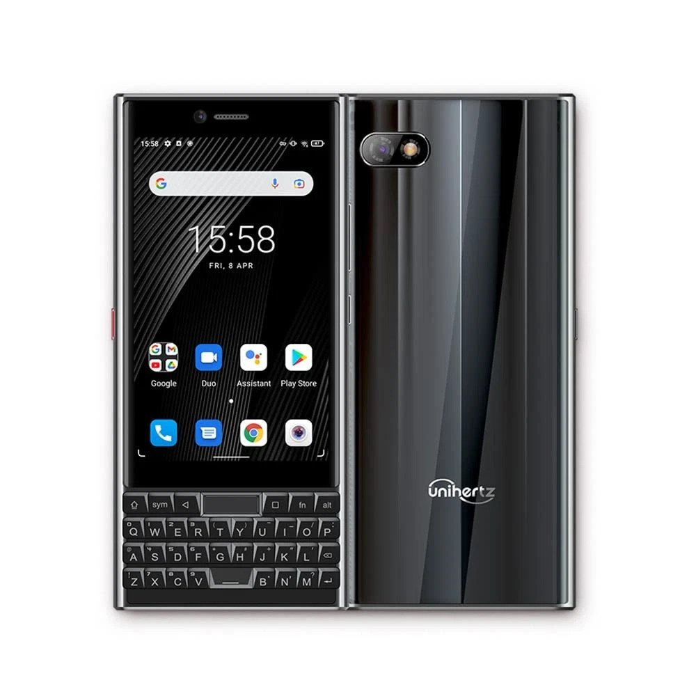 Unihertz Titan Slim QWERTY Keyboard Android 11 6GB 256GB 48MP MobilePhone Black