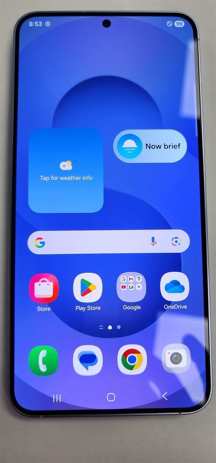 Samsung Galaxy S25+ 256GB Icy Blue SM-S936U (Spectrum) Fully Functional DV7491