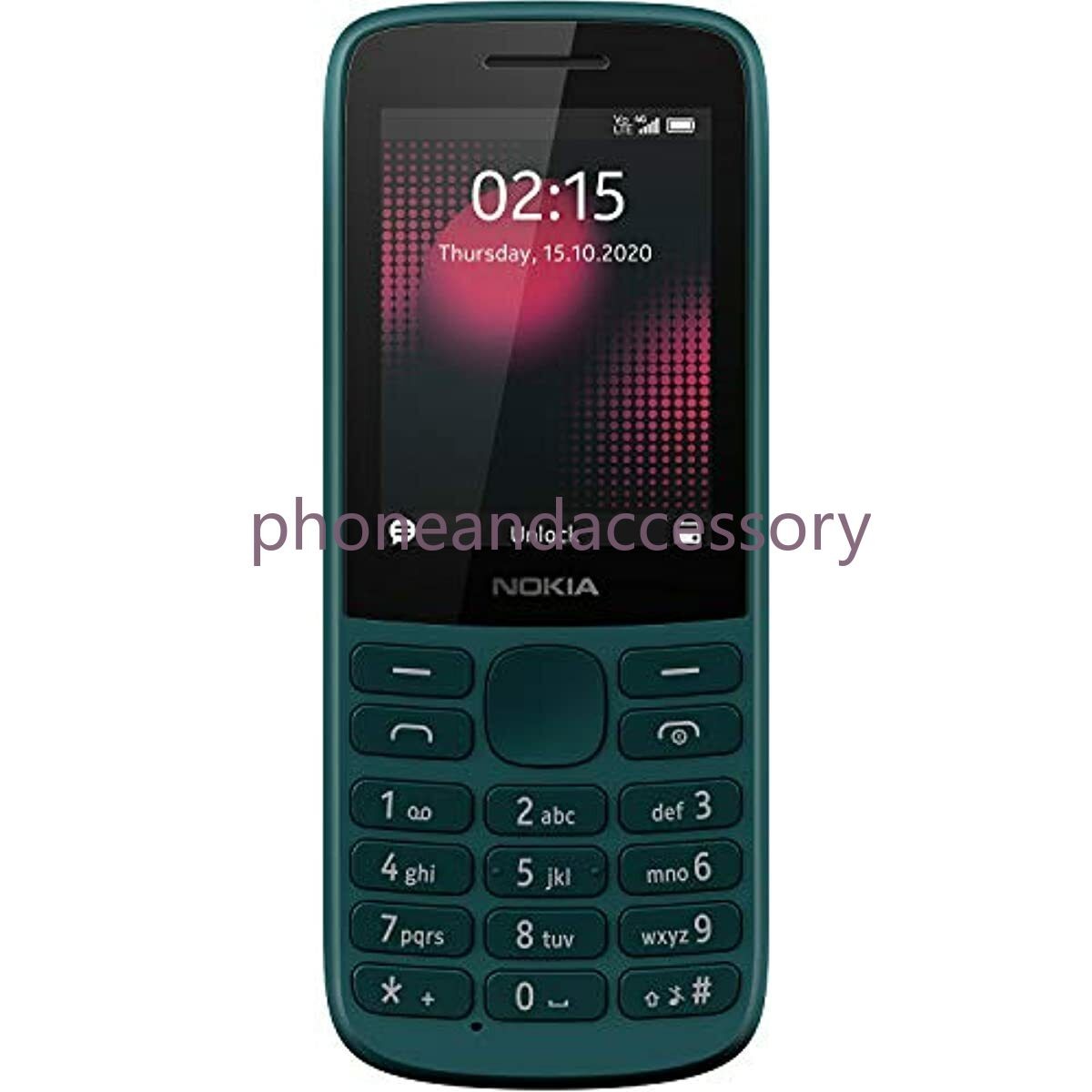 Unlocked Nokia 215 4G Dual SIM 2.4 Inch Bluetooth FM Radio 1150mAh Global phone