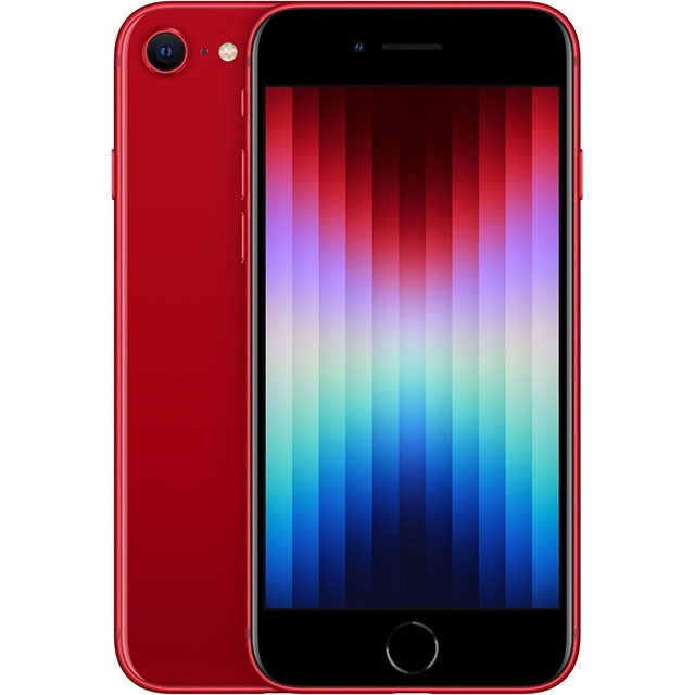 Apple iPhone SE 3rd Gen A2595 AT&T LOCKED 64GB Red (Good)