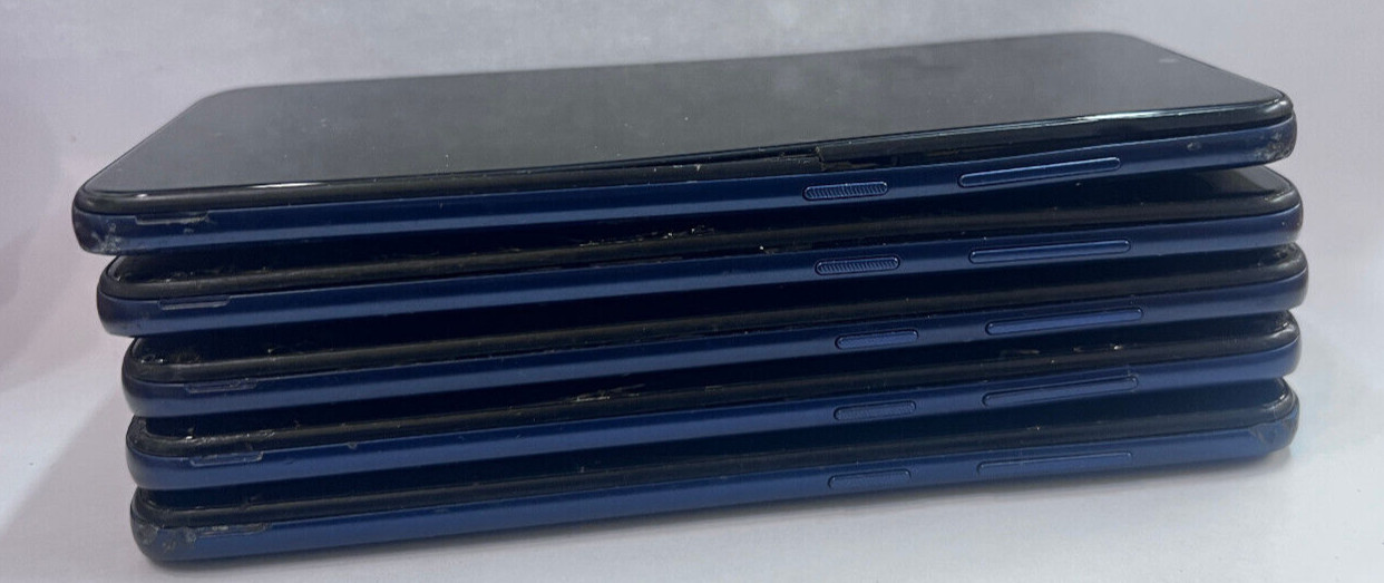 LOT OF 5 x Cricket Debut S2 U380AC 4G LTE Android Smart Phones *CRACKED*