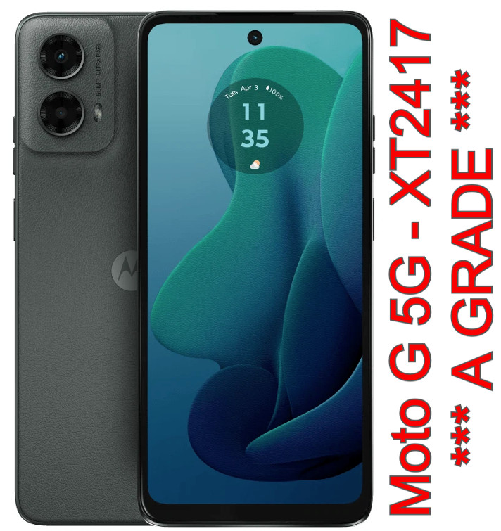 Motorola Moto G 5G 2024 128GB XT2417 Unlocked Sage Green – Good