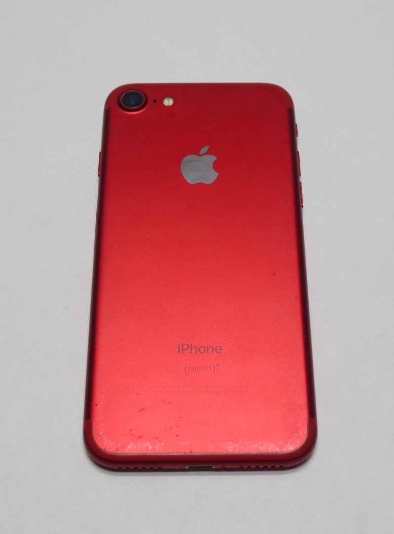 Apple iPhone 7 (A1660) 128GB iOS Red – Unlocked Any Carrier **READ** #116
