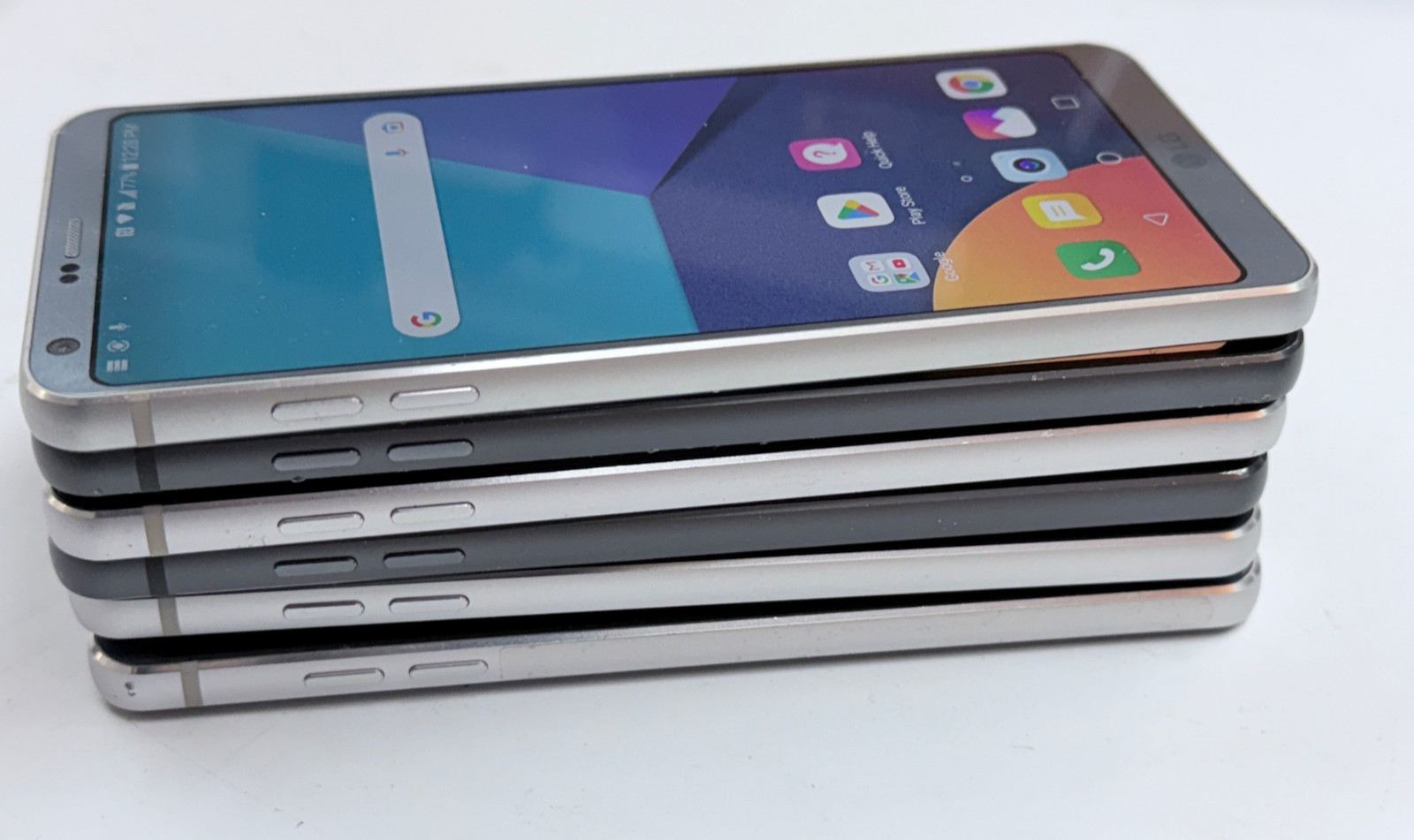 LOT OF 6 x UNLOCKED / T-MOBILE LG G6 32GB H872 4G LTE Android Smart Phones
