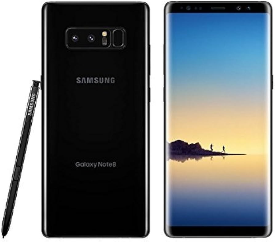 Samsung Galaxy Note 8 N950U 64GB Black (Unlocked) Smartphone