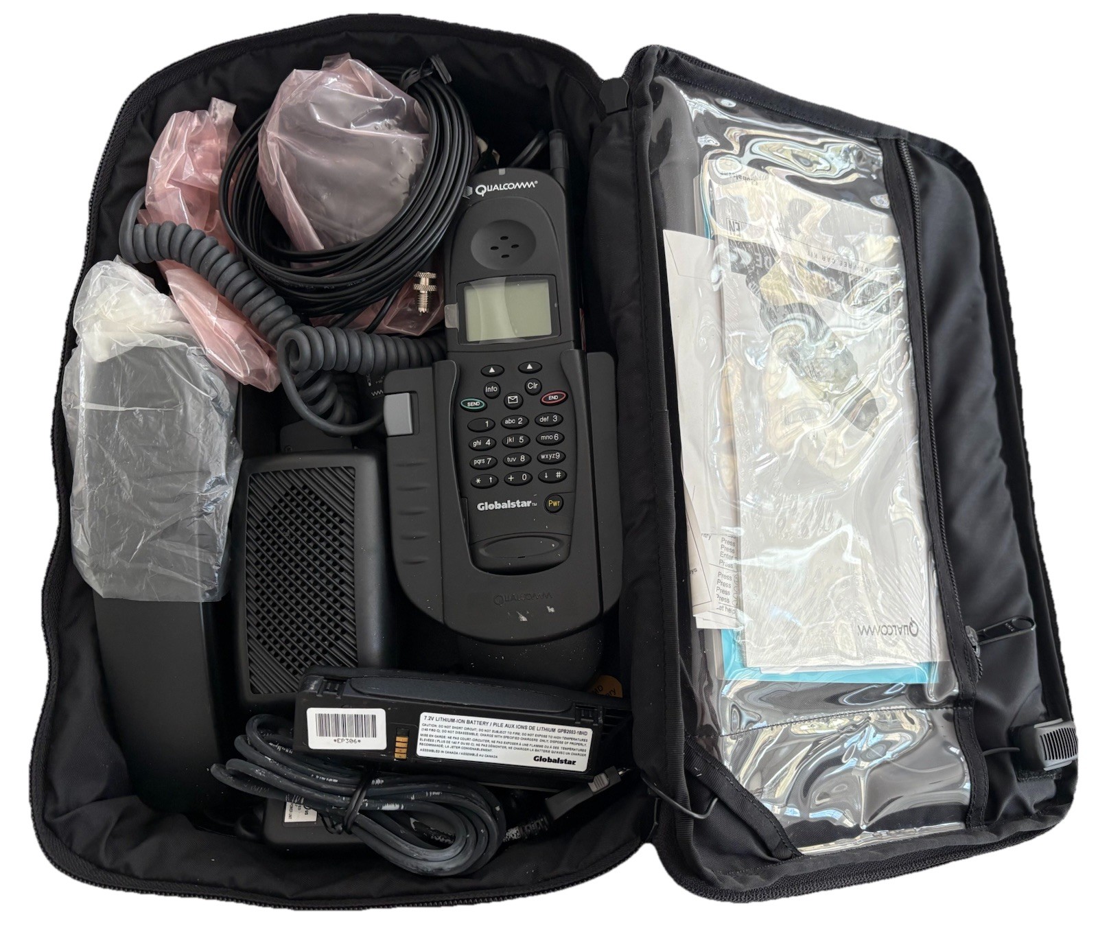 Global Star gsp-1600 Tri -Mode Satellite Cell. phone with GCK-1410 /off grid