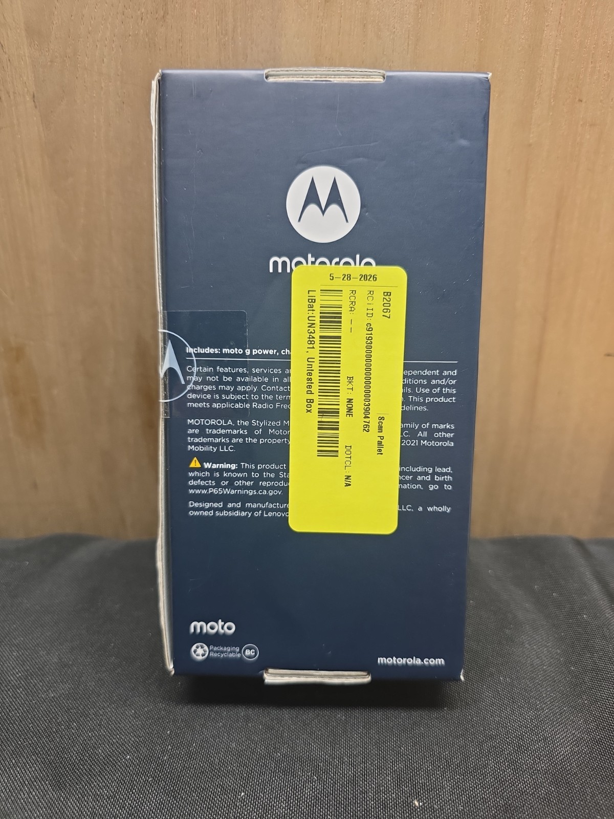 Motorola G Power (2022) XT2165DL 64GB 4GB Unlocked Ice Blue