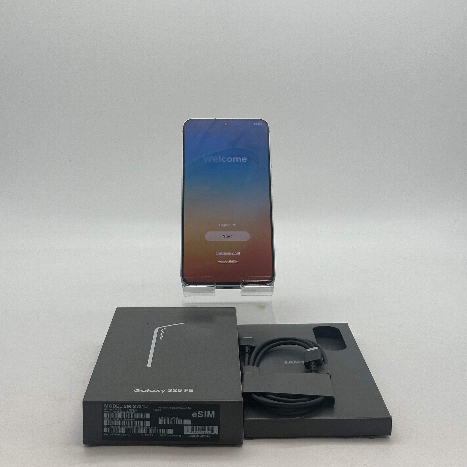 AT&T Samsung Galaxy S25 FE 128GB SM-S731UZKAATT