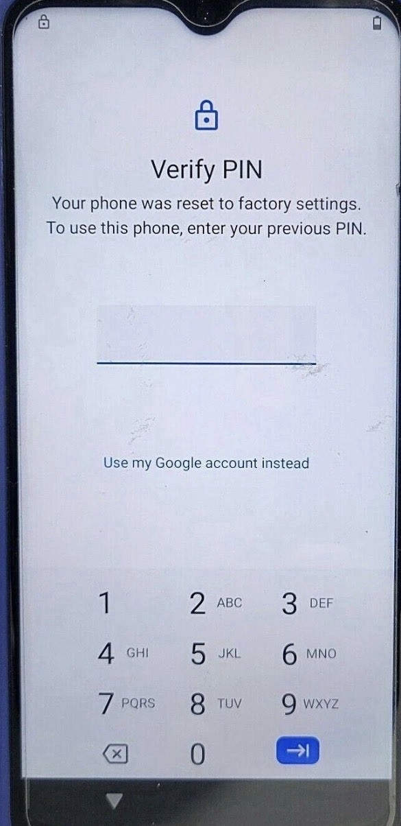 coolpad LEGACY BRISA cp3706as smartphone LOCKED- AS IS